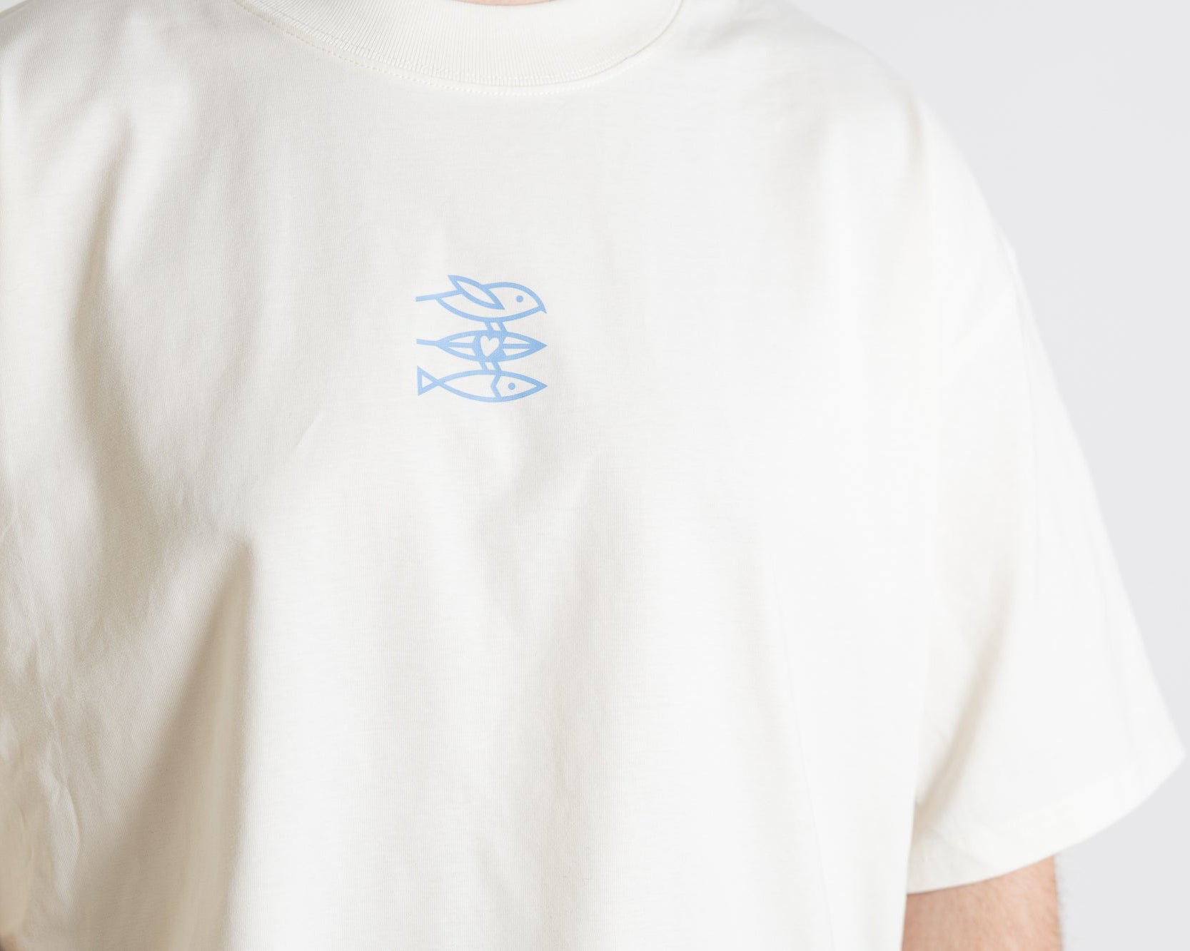 T-Shirt Unisex "Seid lieb zueinander" cream