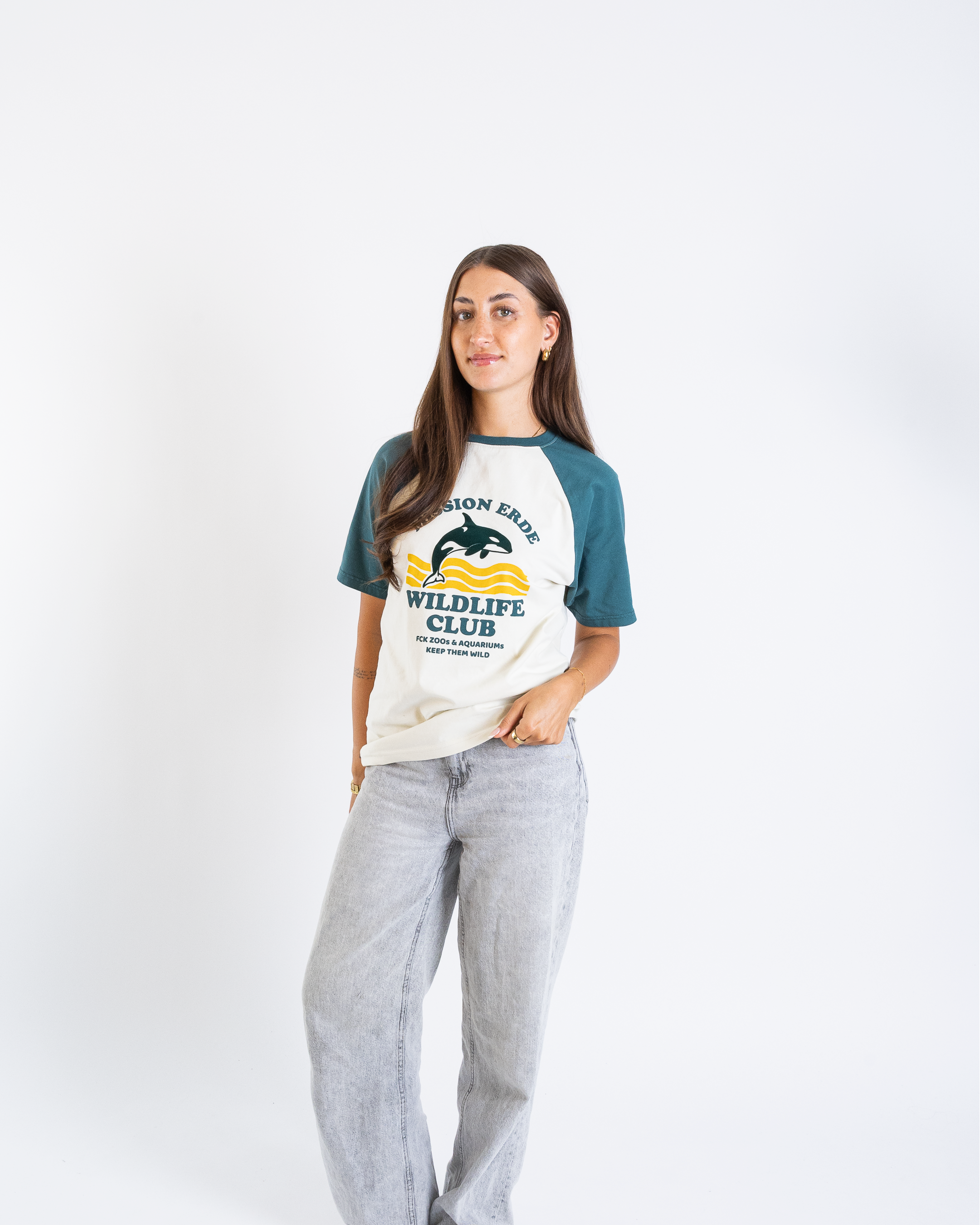 Raglan T-Shirt "Wildlife Club"