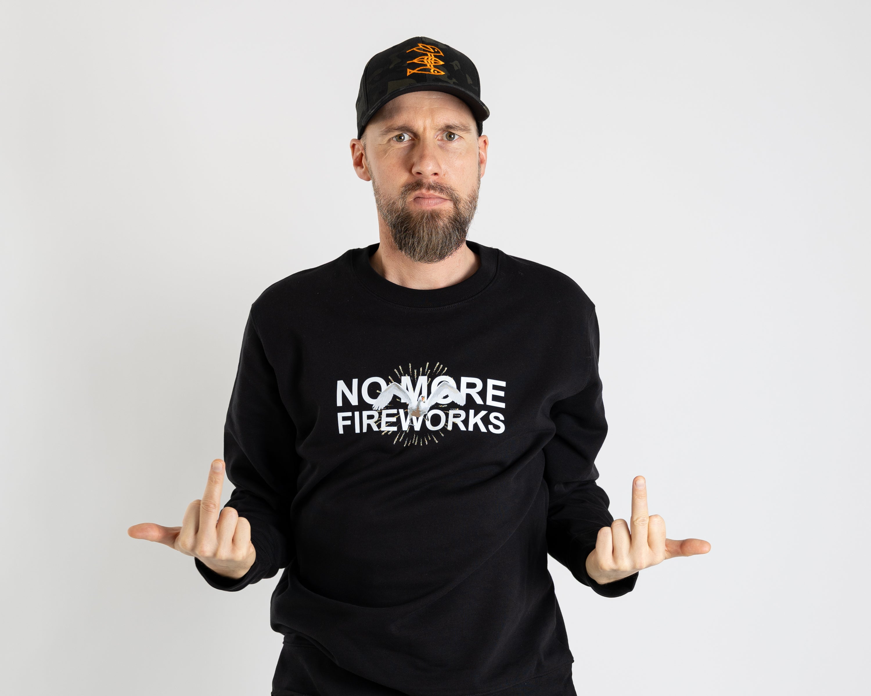 Unisex Sweatshirt "No more Fireworks" New Year's Edition