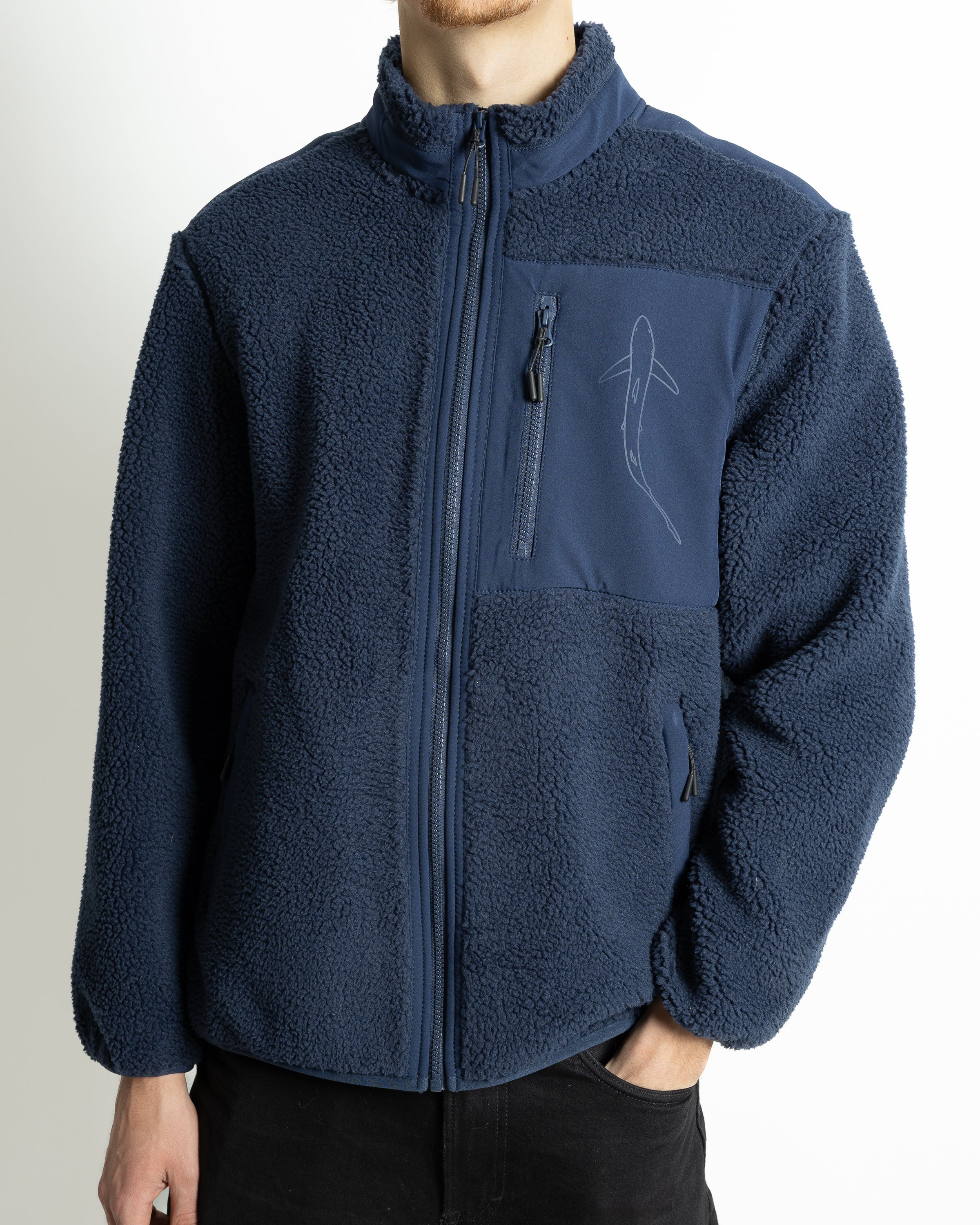 Sherpajacke "Mission Blauhai"