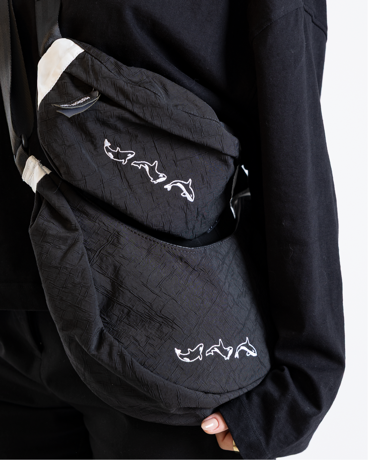 Mini Moonbag "Orca Welle"