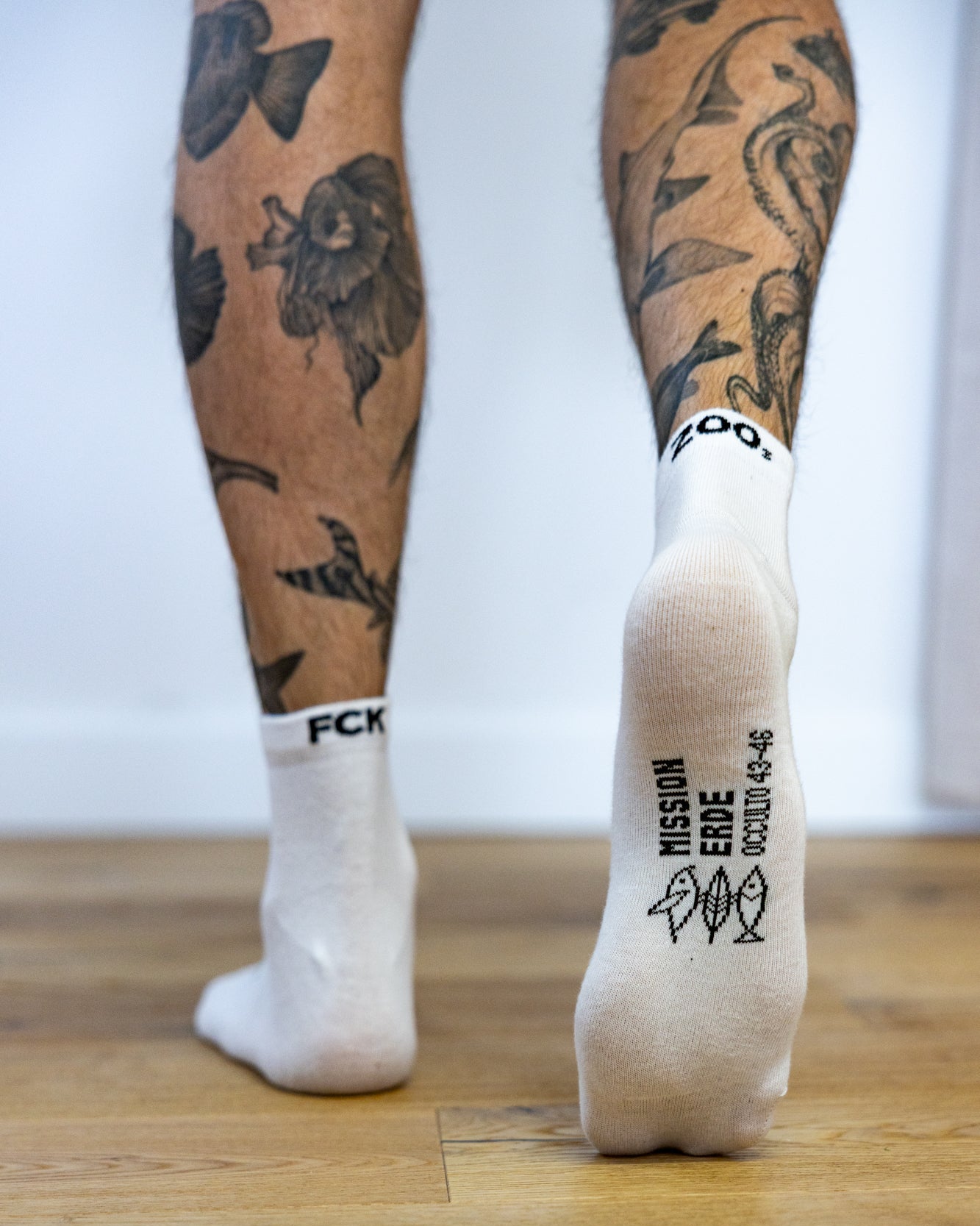 Sneakersocken "FCK ZOOs/ FCK AQUARIUMs Edition" 4er-Pack