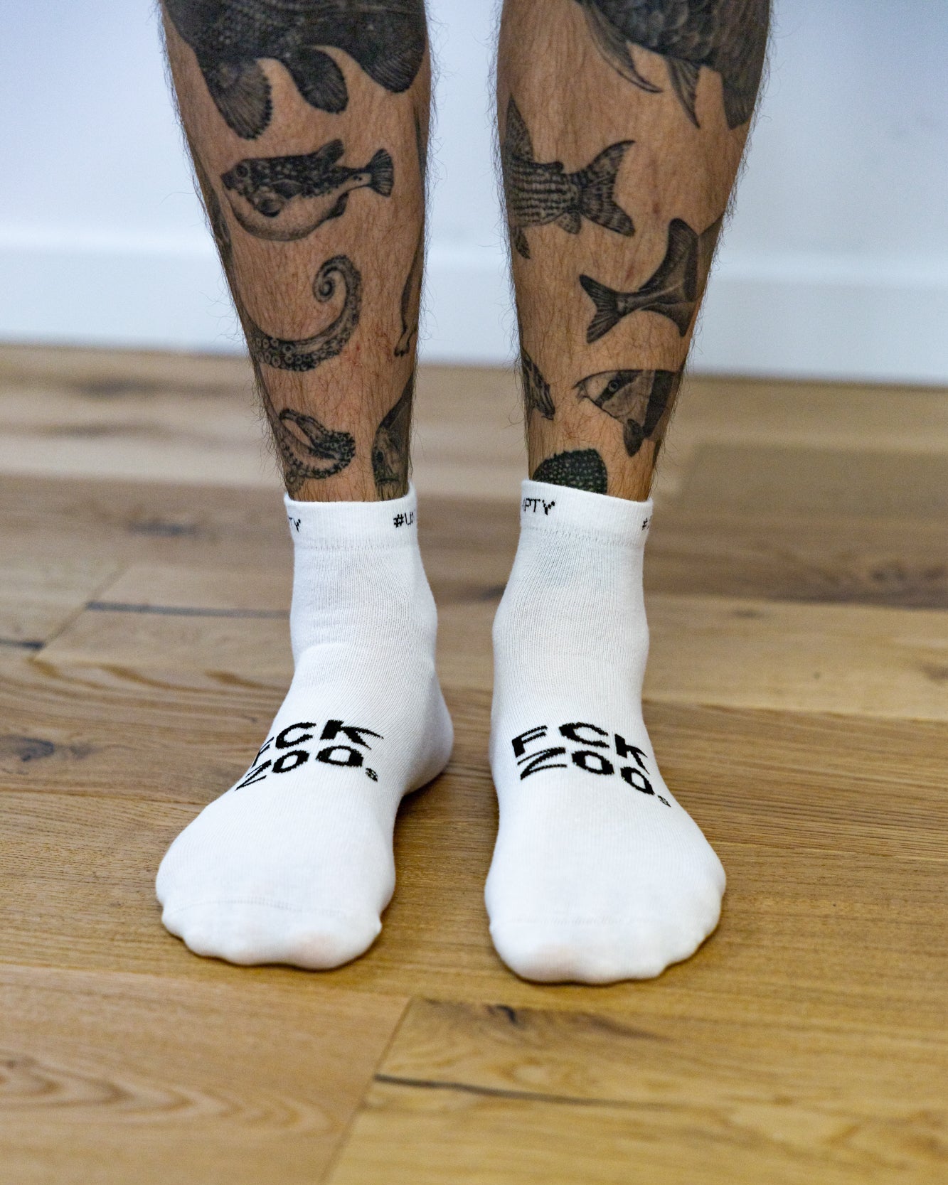 Sneakersocken "FCK ZOOs/ FCK AQUARIUMs Edition" 4er-Pack
