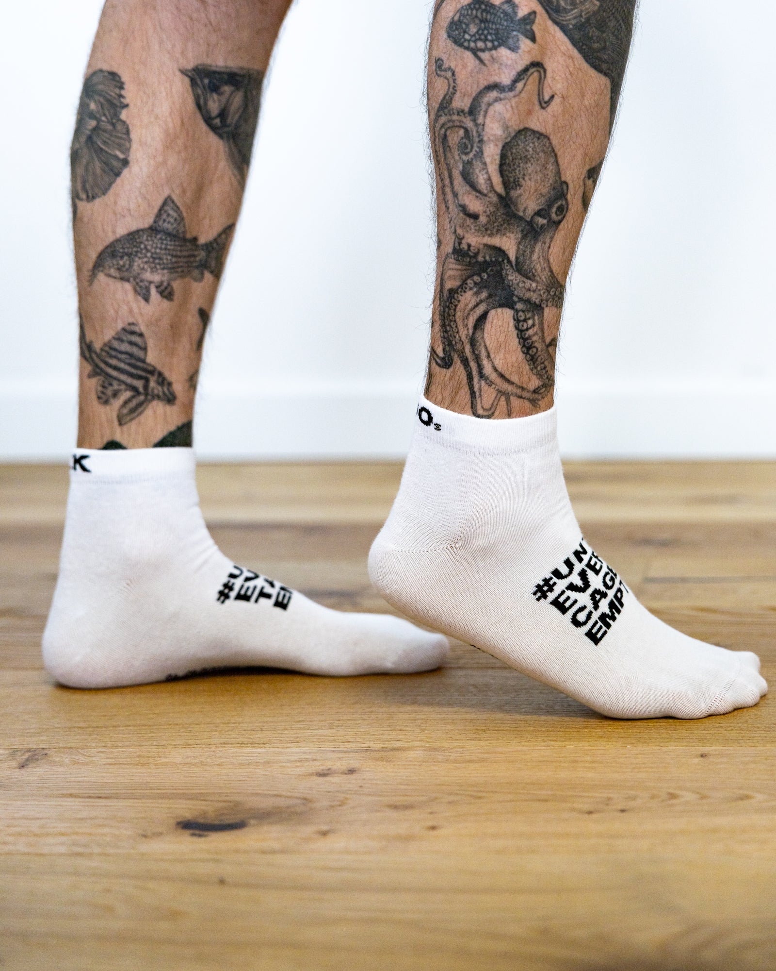 Sneakersocken "FCK ZOOs/ FCK AQUARIUMs Edition" 4er-Pack