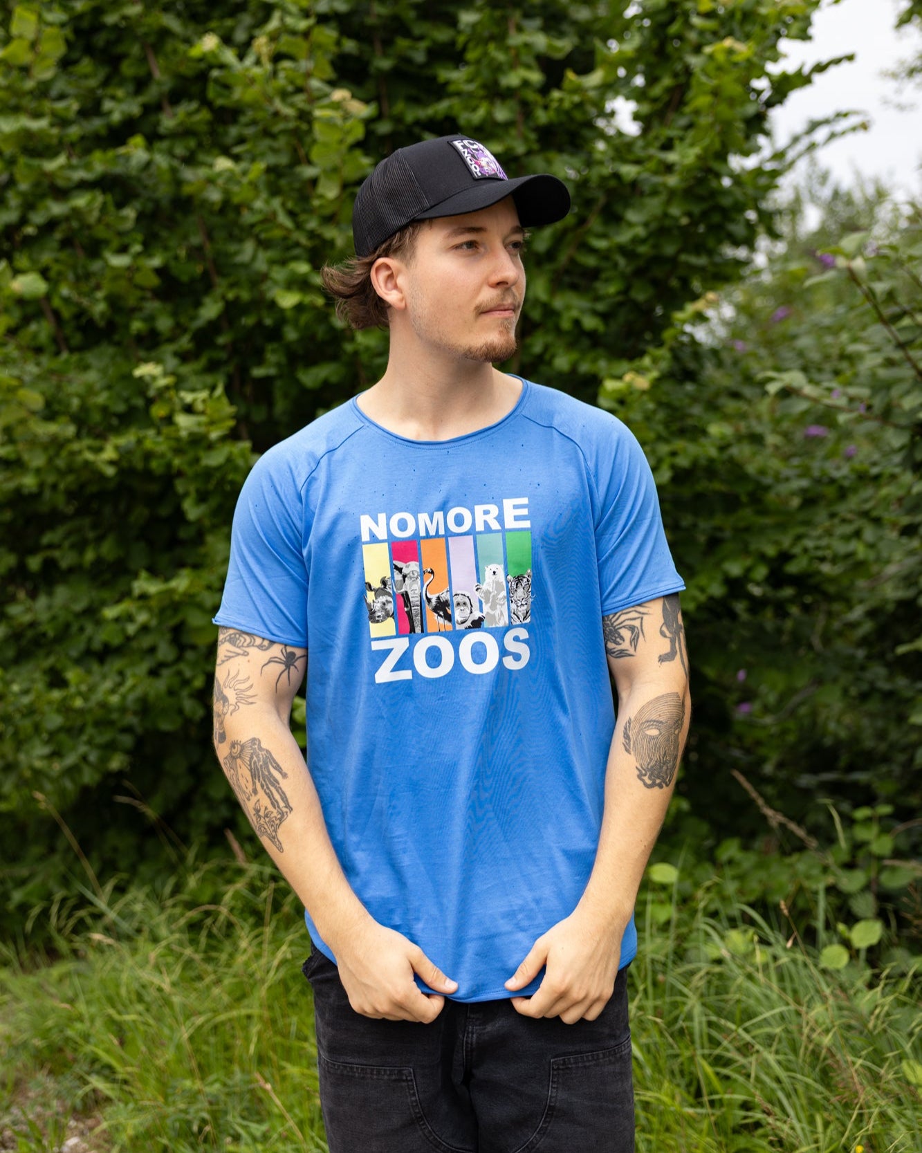 T-Shirt Men "NO MORE ZOOs" Edition