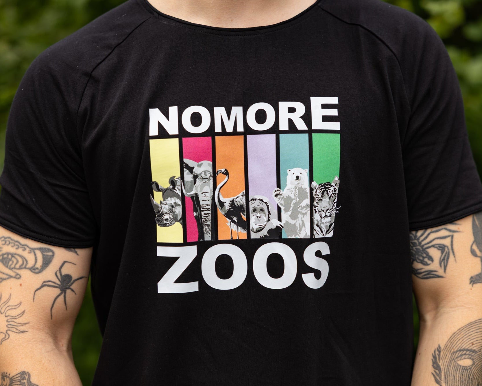 T-Shirt Men "NO MORE ZOOs" Edition