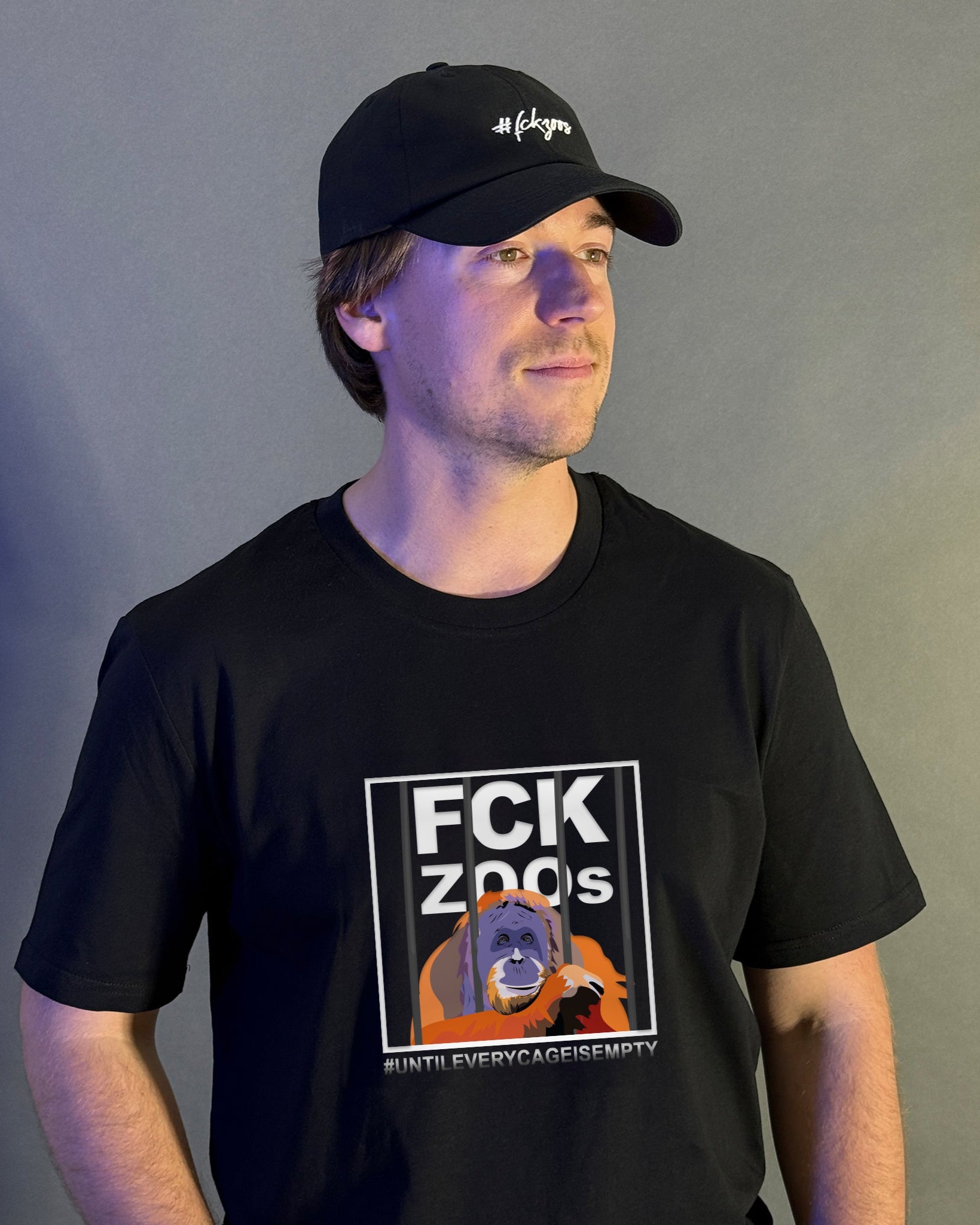 T-Shirt "FCK ZOOs" Orang 2.0