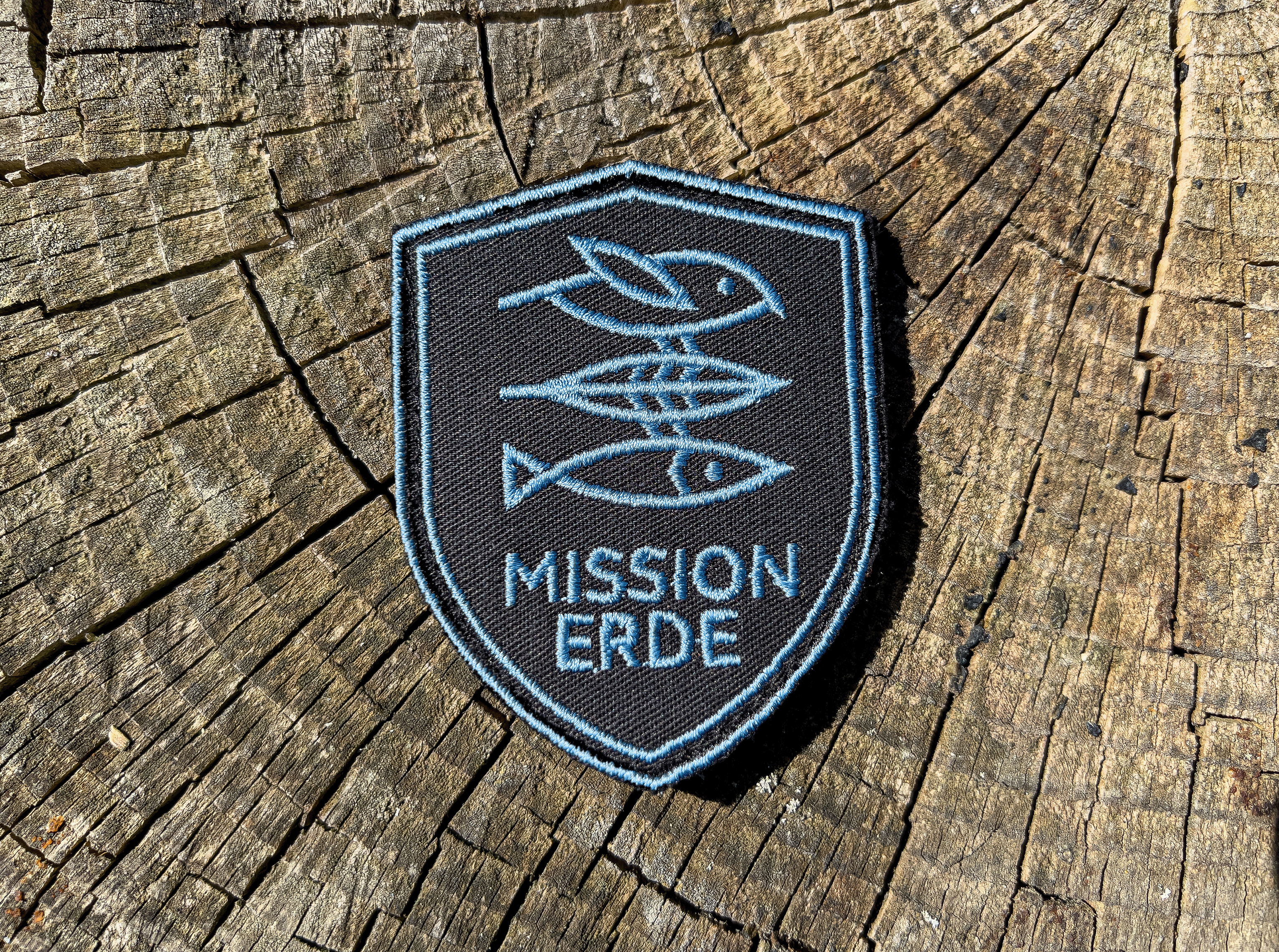 Patch "Mission Navy-Seal Blue"